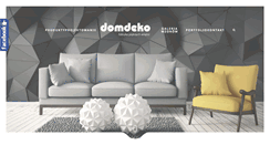 Desktop Screenshot of domdeko.pl